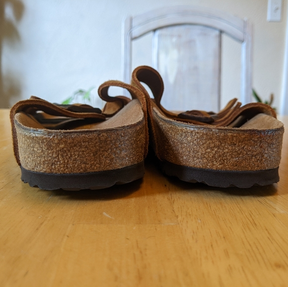 Birkenstock Arizona suede two strap sandals - Picture 3 of 5